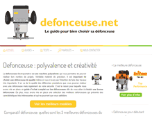 Tablet Screenshot of defonceuse.net